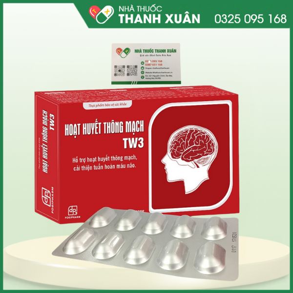 Hoạt huyết thông mạch TW3 - Hỗ trợ hoạt huyết thông mạch